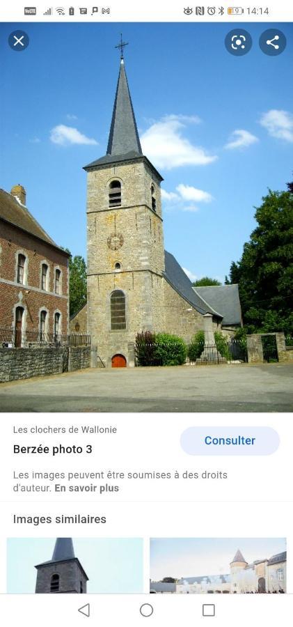 Maison d'hôte Les Notes Endormie Chambre Secrète Berzee Exterior foto