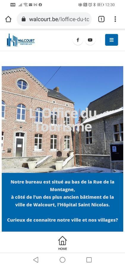 Maison d'hôte Les Notes Endormie Chambre Secrète Berzee Exterior foto